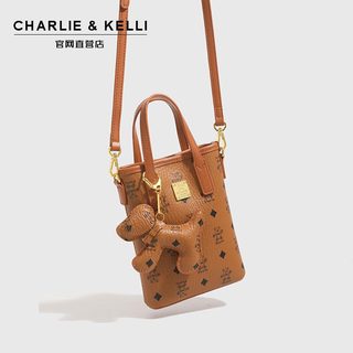 CHARLIE&KELLI 女士手拿包 棕色