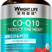 萊特維健 WRIGHT LIFE 【心脏赋能】PQQ辅酶Q10软胶囊60粒PQQ线粒体心脏活力