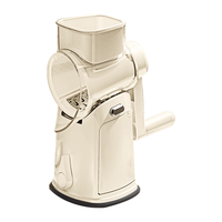 京东京造 手摇式切菜 厨房多功能 土豆丝擦丝刨丝器 （配3组刀片）