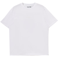 杰克·琼斯（JACK&JONES）夏季潮百搭款直筒纯棉多色字母刺绣短袖T恤男224201116 A06 本白色 常规 A06 本白色 185/104A/XL