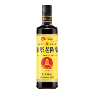 水塔 金塔八年酿老陈醋 6度 500ml