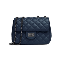 VINEY 女士斜挎包 8975 深蓝色 中号