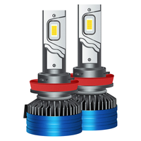 雪莱特（Cnlight）70W汽车led大灯改装激聚光灯泡H11H8H9车灯超亮远近光灯【1对装】