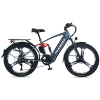 凤凰（Phoenix）电动自行车锂电助力变速电动山地车电动车Q1三刀轮48V-25ah深蓝色