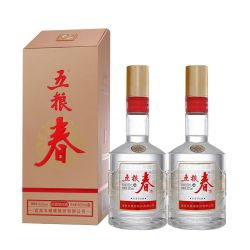 五粮液 五粮春二代 52%vol 浓香型白酒 500ml*2瓶