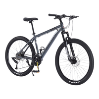 飞鸽(FLYING PIGEON)飞鸽山地自行车男女中小车骑行公路变速车通勤代步竞速赛单车 逐日铝架-辐条轮-碟刹 蓝灰 27.5英寸 适合170-190cm 30速豪华版
