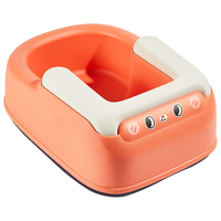 日康(rikang)洗屁股 新生儿洗PP洗澡盆 PU软垫X2010-2铅丹色 洗PP盆 铅丹色