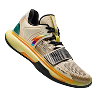 安踏GH5史诗版篮球鞋男海沃德签名战靴防侧翻低帮运动鞋112431116 HALO-2 9.5(男43)