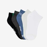 安踏 儿童袜子五双装专业透气袜秋冬男童女童精梳棉耐磨吸汗运动厚底袜