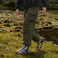 安踏 专柜款户外防风运动裤春秋男童长裤直筒裤抽绳中大童休闲裤