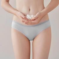 金三塔 真丝低腰舒适透气网格腰带三角裤内裤女