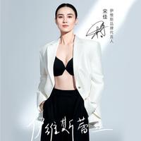 伊维斯 小沙丘微聚拢抑菌凉感复古红无痕高弹知性风背心文胸