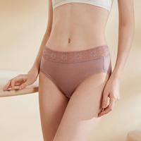 金三塔 100%桑蚕丝（不含蕾丝）主推款内裤】新年真丝三角高腰内裤女