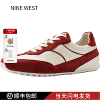 玖熙 休闲轻便德训鞋女秋季新款百搭运动透气阿甘鞋板鞋