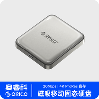 奥睿科 移动磁吸固态硬盘磁吸适用苹果安卓手机大容量硬盘