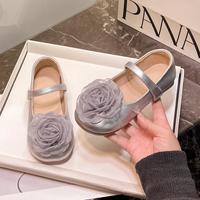 法玛莎 FAVMARTHA女童小皮鞋儿童公主鞋2025春秋新款真皮演出宝宝软药盒