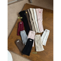 博主款秋冬加厚竖条纹粗织高克重针织小腿袜堆堆袜袜套 s250139