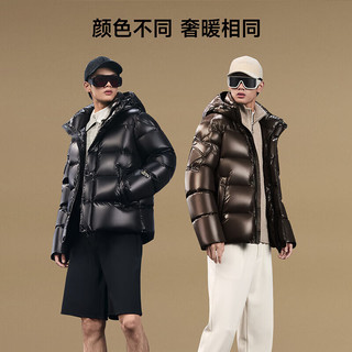 高梵 黑金鹅绒服先锋5.0 五格黑色 3XL 男士羽绒服