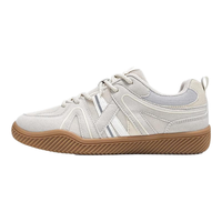 飞跃（Feiyue）男鞋德训鞋男款2024春夏季复古透气休闲鞋子潮流撞色运动板鞋 杏色 44