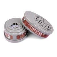 梅思安 10120742防毒面具呼吸器滤毒盒GMA滤片防有机蒸气