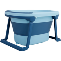 Rikang 日康 X1026-2 婴儿折叠浴桶 深海蓝
