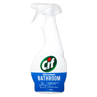 CIF 水垢清除剂强力去污淋浴房玻璃瓷砖清洁剂浴室除垢剂水渍清洗