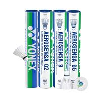 YONEX 尤尼克斯 羽毛球耐打稳定比赛训练鸭毛鹅毛球12只装 球速 AS-05（特选鸭毛比赛款）