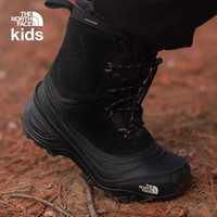 北面 童装儿童棉鞋保暖鞋男女童运动鞋雪地靴秋冬|5LXF NY7/黑色 35 码鞋长22cm