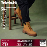 Timberland 踢不烂女黄靴高帮厚底增高防泼水偏小A6GCF A6GCF754/小麦色 37