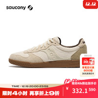 saucony BULLET CT复古德式训练鞋男女经典休闲板鞋41 米卡其