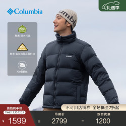 Columbia 户外男女金点拒水鹅绒700蓬羽绒服外套WE9590 L
