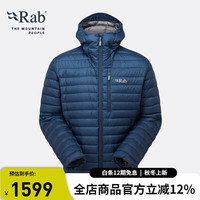 Rab 男子户外羽绒服 QDB-12 藏蓝色 S