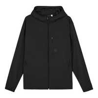 斯凯奇(Skechers)防晒衣男女同款2024户外速干衣透气外套上衣 L224M030 男款-碳黑/0018 XL