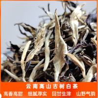 岩亥古树白茶云南高山秧塔月光美人白春茶袋装散茶叶 250g