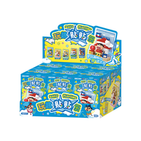 AREA-X砖区蜡笔小新联名潮玩积木玩具拼搭 建筑冰箱贴盲盒 端盒