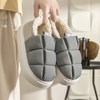 包跟棉拖鞋女士冬季室内家居防滑保暖可爱卡通外穿厚底棉鞋男