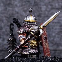 乐英奇凯玩具人仔中古第三方骑士亚瑟王系列中国拼装兰斯洛特圆桌积木男 同款铁浮屠士兵