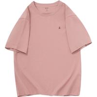 Gap 盖璞 男女圆领短袖T恤 460845 粉红色 XS