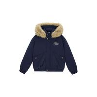 A CHOCK【Achock官方店】派克服加厚保暖毛领连帽棉服重磅休闲棉衣外套潮 藏蓝色