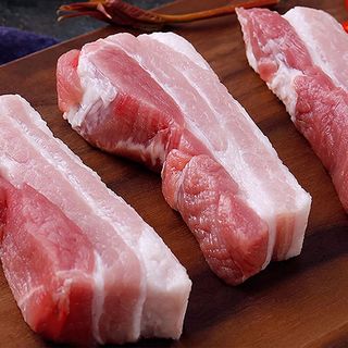 白荡里黑猪去皮五花肉2/4斤五花肉烤肉红烧肉肥肉烧烤黑猪肉食材