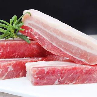 白荡里黑猪去皮五花肉2/4斤五花肉烤肉红烧肉肥肉烧烤黑猪肉食材