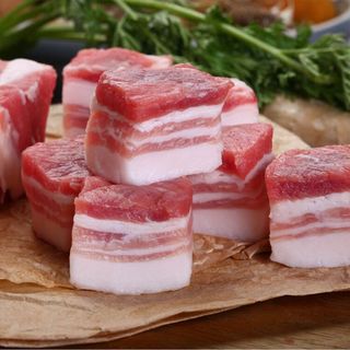 白荡里黑猪去皮五花肉2/4斤五花肉烤肉红烧肉肥肉烧烤黑猪肉食材