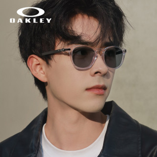 OAKLEY欧克利眼镜 眼镜框运动镜框骑行跑步男女光学镜架可配度数镜片 8105F-02透灰色框 【赠防蓝光镜片】