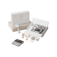 YeeHoO 英氏 新生儿婴儿玩具礼盒满月0-6-12个月牙胶宝宝手摇铃