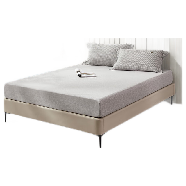 罗莱生活 半眠日记床笠 抗菌全棉床笠 120*200*28