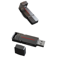 联想（Lenovo）生态品牌异能者256GB type-C USB3.2固态U盘 F801 1050MB/s 双接口手机电脑通用便携 大容量优盘