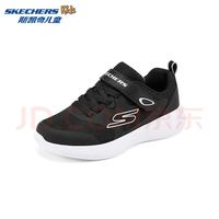 斯凯奇 童鞋运动鞋男女儿童鞋魔术贴秋冬鞋中大童跑步鞋