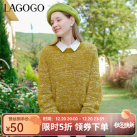 La·go·go 女士 慵懒风针织衫 Y0