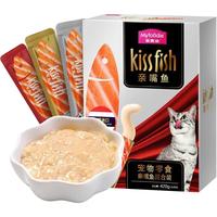 麦富迪 猫零食亲嘴鱼猫条成幼猫咪湿粮鸡胸鱼肉通用罐头营养