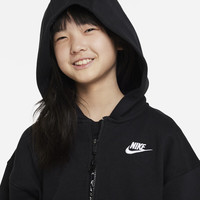 NIKE 大童超宽松加绒连帽衫冬季男女童NIKE CLUB FLEECE FD2931